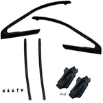 1965 1966 Mustang Vent Window Weatherstrip Rubber Seal Set+division Bar+end. Fixed Price $129.99.