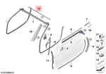 Genuine Bmw Z4 G29 20I 30I M40I Roadster Strip Cowl Panel 51137429627. Fixed Price $111.59.