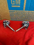 1969 Sun Visor Support Brackets L/r Impala Olds Buick Pontiac Chevrolet Gm. Fixed Price $49.50.