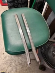 1969 Nos Mustang Coupe & Convertible Door Window Vertical Channel Moldings. Fixed Price $150.00.