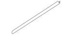 Genuine Land-rover Belt Weather-strip LR092050. Fixed Price $68.72.