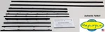 1965 Cutlass F85 4-DOOR Wagon Window Felt Fuzzies Rubber Seal 10 Pc Kit. Fixed Price $399.99.