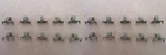20 Old School Nos Door/quarter Window Channel Fasteners! Fits Gm Ford Etc. Fixed Price $38.00.