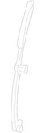 Genuine Honda Door Window Glass Surround Channel Bracket 72270-S9V-A01. Fixed Price $34.18.