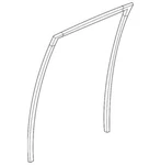Genuine Honda Channel Rear Door Run 72775-TG7-A02. Fixed Price $73.70.