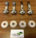 Door+window Crank Handles Chevy Pickup Truck 67 68 69 70 71 72 Set W/washers Gmc. Fixed Price $43.99.