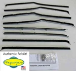 1958 Chevy Brookwood 4-DOOR Station Wagon Window Felt Rubber Seal Pc Kit. Fixed Price $255.99.