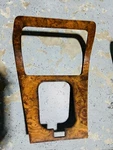 95-97 Jaguar XJ6 Center Console Radio Shifter Trim Surround Bezel Woodgrain Oem. Fixed Price $174.00.