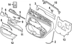 Genuine Bmw Belt Weather-strip 51-35-7-482-952. Fixed Price $171.07.