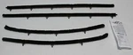 1969 Oldsmobile Cutlass 2 Dr Sedan Outers Only Authentic 4 Pcs Felt Kit, COL198A. Fixed Price $167.00.
