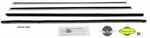 1970 1971 Ford Ranchero Door Window Felt Fuzzies Rubber Seal Pc Kit. Fixed Price $199.99.