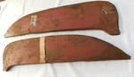 Nos Foxcraft 1959 Ford Fairlane 500 Fender Skirts Paint To Match Pair. Fixed Price $179.00.