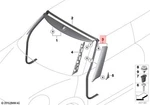 Genuine Mini Cooper Jcw One F57 F67 Sd Cover Column A Right 51137356298. Fixed Price $70.54.