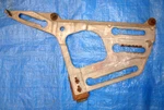 1968-70 Mopar B-body 2-DR Hdtp Fstbk Left Quarter Window Frame Assy 2838433 Vgc. Fixed Price $79.95.
