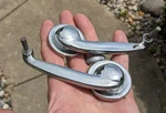 Vintage Antique Car Window Handles Ford Chevy Plymouth Buick Olds Chrome Rat Rod. Fixed Price $19.75.
