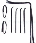 1973-1979 Ford F100 F250 F350 78-79 Bronco Door Window Weatherstrip Seal Kit. Fixed Price $90.00.