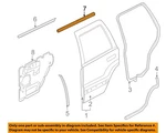 Chrysler Oem 99-04 Grand Cherokee Door Components-belt W'strip 55135889AE. Fixed Price $59.38.