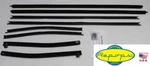 1969 Skylark Convertible Door Window Felt Fuzzies Rubber Seal 8 Pc Kit. Fixed Price $299.99.