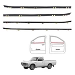 In-out Weatherstrip Door Belt Seal Long Fits Datsun 620 Pickup Truck 1972-79. Fixed Price $68.99.