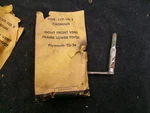 Nos LVP-106-R 1953 1954 Plymouth Rf Vent Frame Pivot. Fixed Price $49.95.