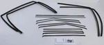 1955 1957 Chevy Deluxe Door Sedan Bel Air 14 Pcs Felt Kit, CC161. Fixed Price $304.00.