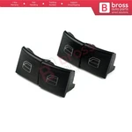 Master Driver Switch Left Right Window Button Cover For Mercedes W169 W245. Fixed Price $12.35.