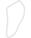 Genuine Land-rover Body Weather-strip LR066622. Fixed Price $202.49.