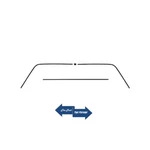 Rear Window Interior Trims 4 Pieces Set 1968 69 70 Dodge Charger Dynacorn. Fixed Price $129.99.