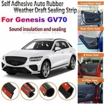 Door Rubber Seal Strips Weather Draft Windnoise Reduction Kit For Genesis GV70. Fixed Price $60.63.