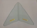 Ferrari 365 GTB/4 & GTS/4 Daytona (coupe Spyder) Door Vent Windows, New Pair. Fixed Price $1400.00.