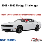 Fits 2008-2023 Dodge Challenger Driver Left Side Door Window Glass. Fixed Price $115.00.