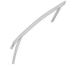 Genuine Kia Run Channel 82540-S9000. Fixed Price $286.45.