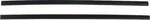For 1967-69 Camaro, Firebird; Quarter Vertical Molding Rubber Inserts; Pair. Fixed Price $58.97.