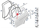 New Bmw X5 F15 Rear Right Inner Door Channel Seal 51227289642 No Duty. Fixed Price $113.96.