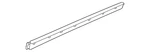 Genuine Honda Door Window Belt Weatherstrip 72875-S84-A01. Fixed Price $50.56.