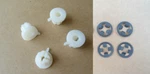 2 Nos Door Glass Retainers & 4 Clips! Fits: 1967-76 Mopar Plymouth Body. Fixed Price $38.00.