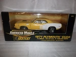 Ertl 1:18 1971 Plymouth Cuda 440-10 Fastest. Fixed Price $64.75.