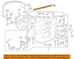 Gm Oem 17-19 Acadia Front Door Interior Trim-belt W'strip 84143064. Fixed Price $151.83.
