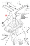 Genuine Porsche Cayenne Water Deflector Strip Left Satin Black 958559327019B9. Fixed Price $66.76.