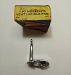 1957-59 Chrysler Desoto Dodge Plymouth Lh Front Vent Window Handle 1833675 Nos. Fixed Price $64.50.