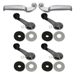 64-81 Gm Interior Door Handle Window Regulator Inner Black Crank 20PC Set. Fixed Price $48.00.