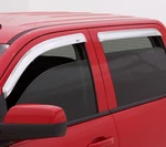 Auto Ventshade 684515 Chrome Ventvisor Deflector (set Of 4). Fixed Price $143.99.