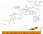 Gm Oem 16-25 Malibu Front Door Outside Mirrors-mirror Assy Seal 23310331. Fixed Price $24.98.
