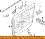 Hyundai Oem 19-23 Santa Fe Front Door Interior Trim-belt W'strip 82231S1000. Fixed Price $89.54.