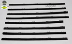 1963 1964 1965 1966 Dart Sedan Door Window Felt Fuzzies Rubber Seal 8 Pc Kit. Fixed Price $279.99.