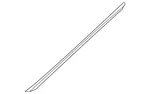 Genuine Volkswagen Water Deflector 7P6-854-328-A-9B9. Fixed Price $48.34.