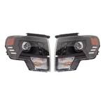 Ford F-150 2009-2014 Headlight Assembly Driver And Passenger Side Pair. Fixed Price $668.65.