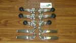 1968-1972 Chevy Chevelle Window Crank Door Handle Vent Knob Set Black 4DR Wagon. Fixed Price $87.95.