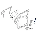 For Dodge Charger 2011-2023 68104287AA Rear Window Regulator Guide. Fixed Price $41.39.