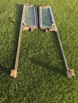 Wing Vent Door Window Front Right-left 1955-56 Ford Car Sedan -wuango Original. Fixed Price $200.99.